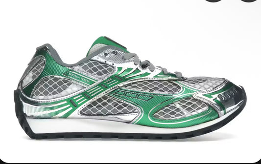 Silver and Green Bottegas