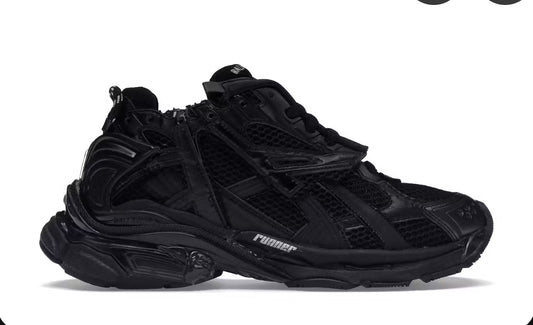 All Black Balenciaga Runner