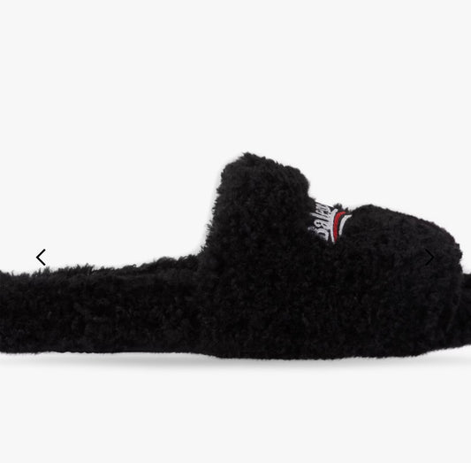 Lenci Fur Sandals