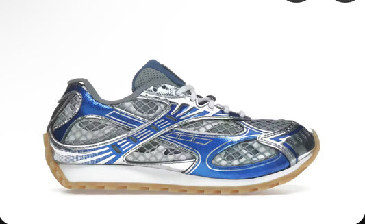 Silver and Blue Bottega