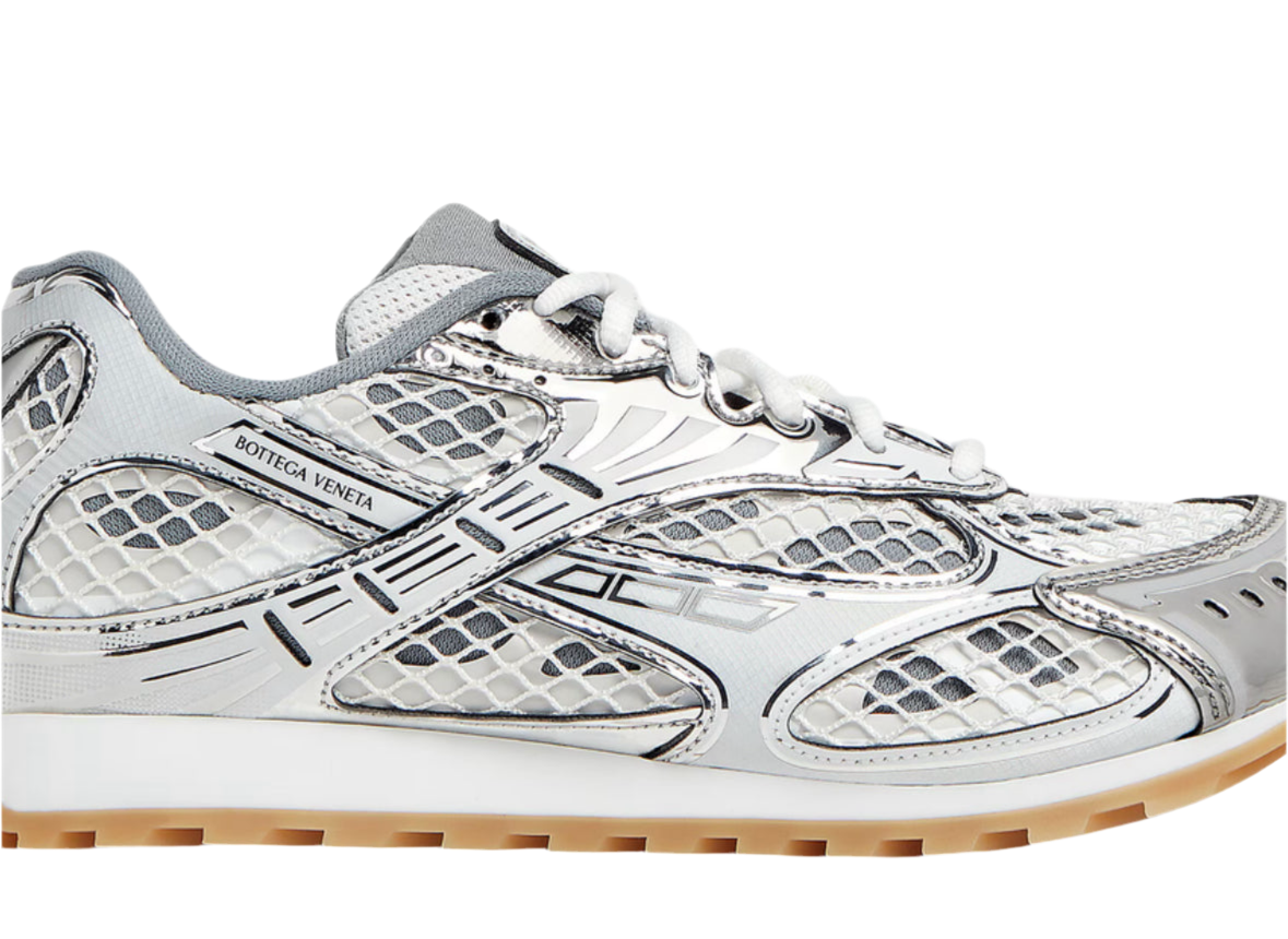 Silver and White Bottega